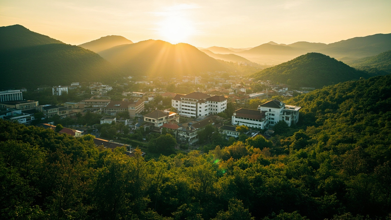 庆熙大学校园风景